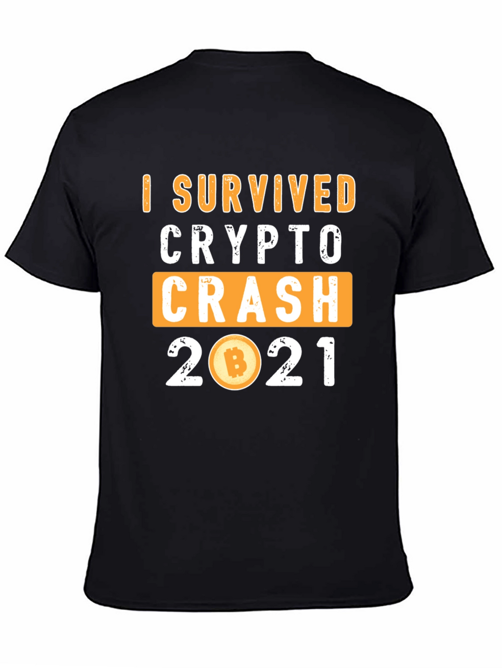 Crypto Crash 2021 Survivor T-Shirt