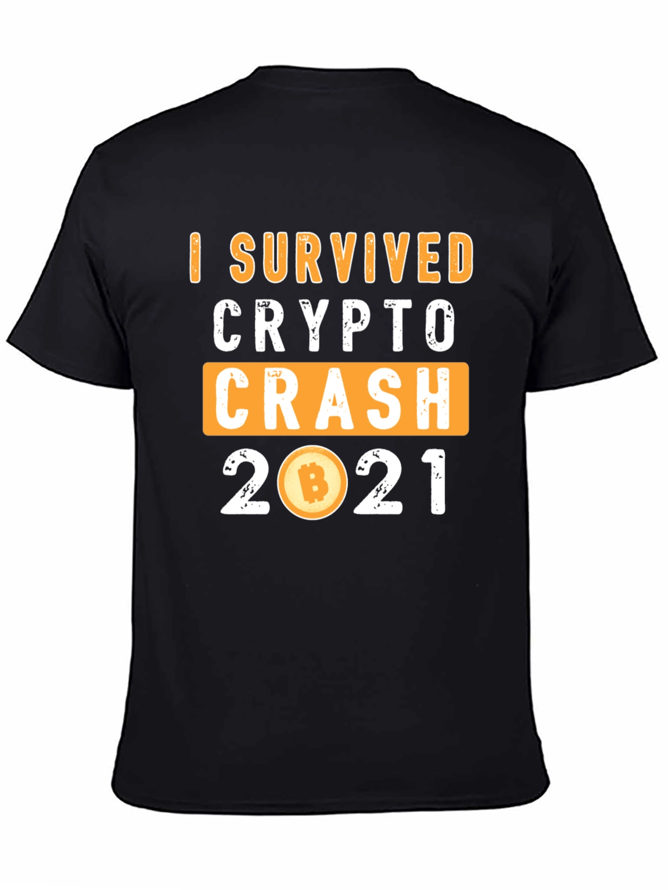 Crypto Crash 2021 Survivor T-Shirt