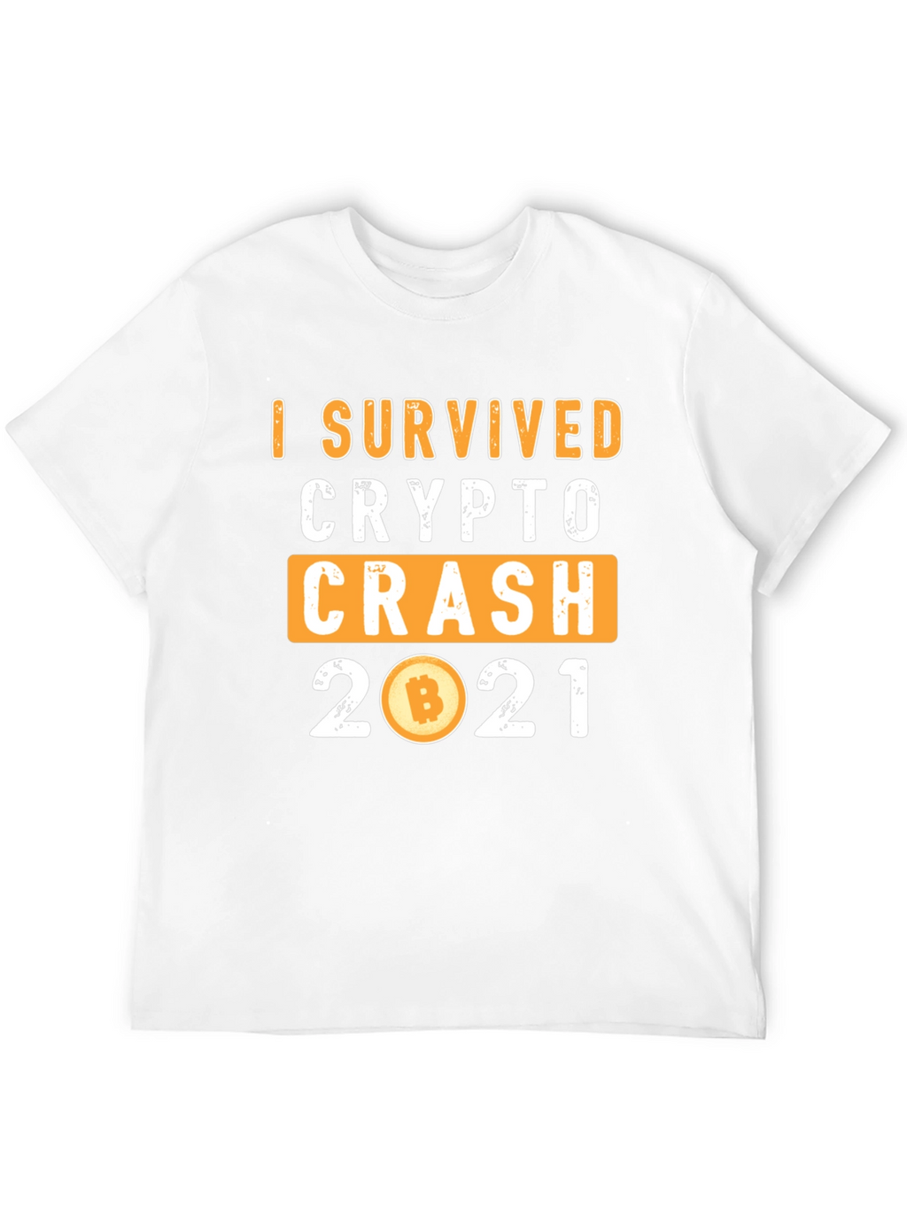 Crypto Crash 2021 Survivor T-Shirt
