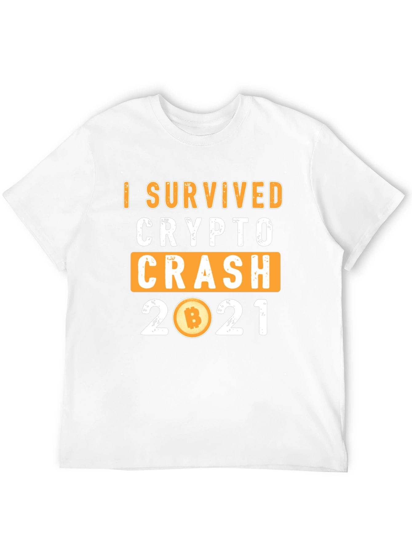 Crypto Crash 2021 Survivor T-Shirt