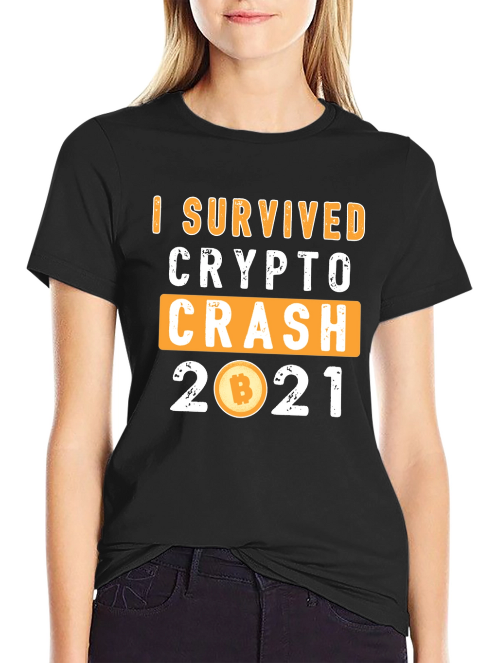 Crypto Crash 2021 Survivor T-Shirt