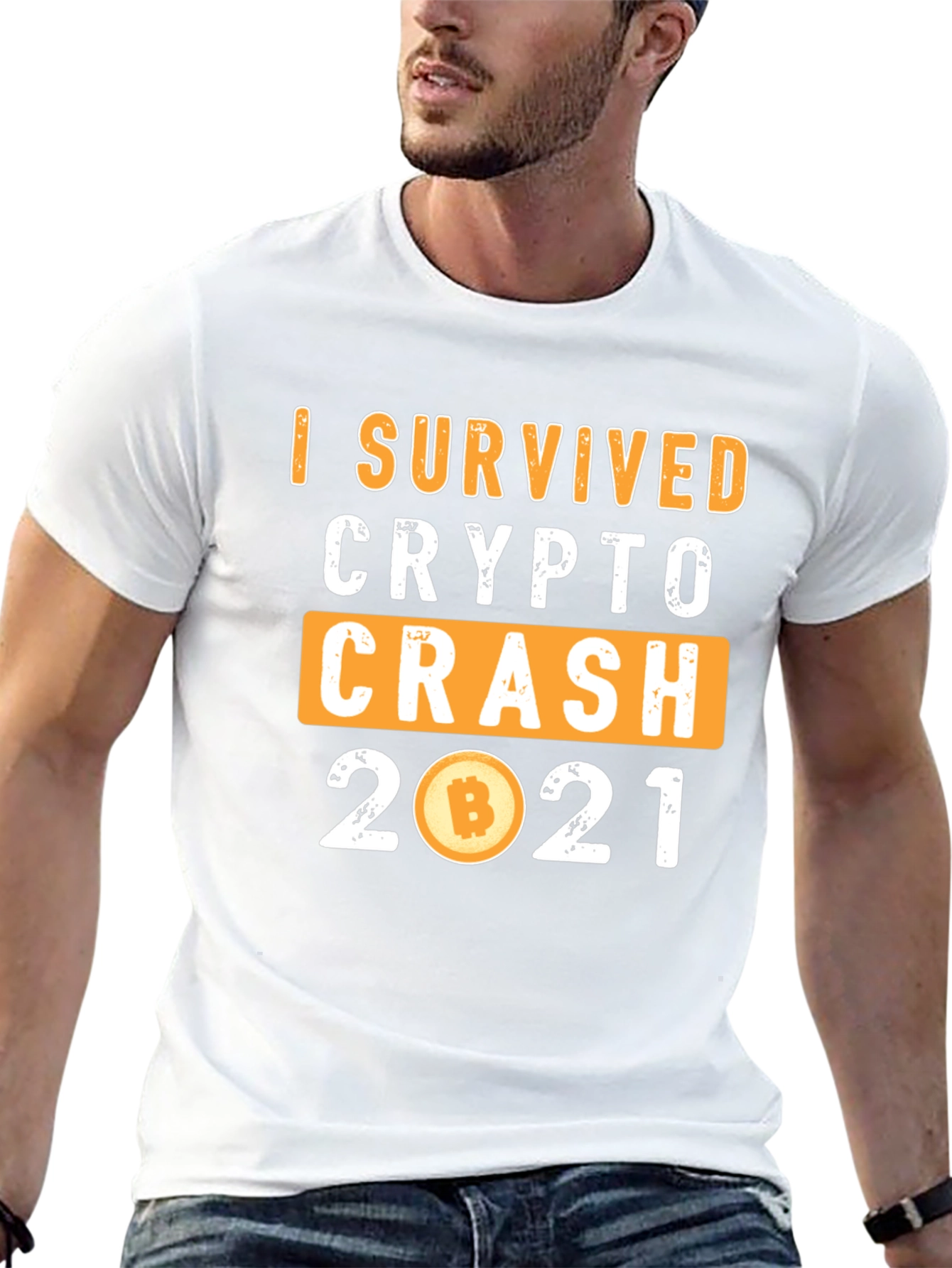 Crypto Crash 2021 Survivor T-Shirt