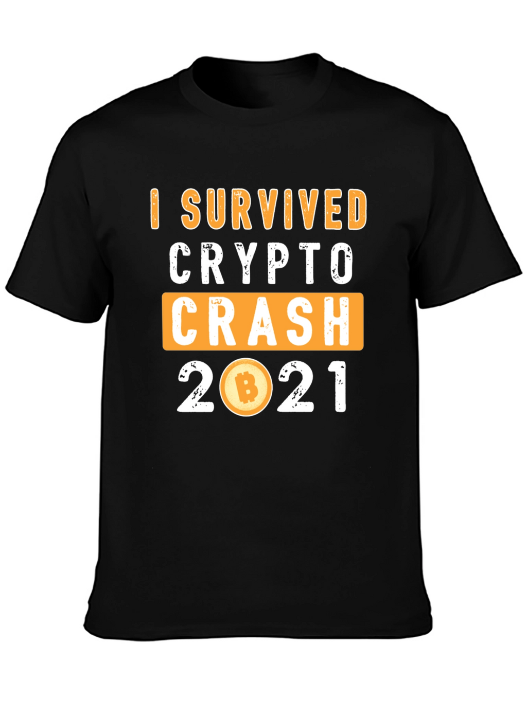 Crypto Crash 2021 Survivor T-Shirt