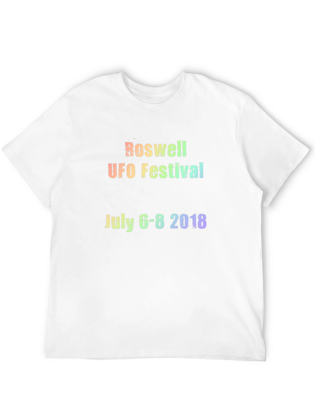 Roswell UFO Festival 2018 Black T-Shirt