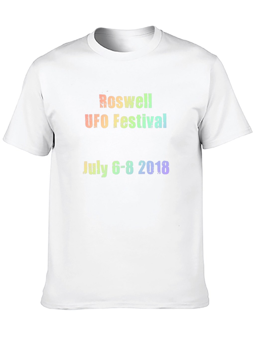 Roswell UFO Festival 2018 Black T-Shirt