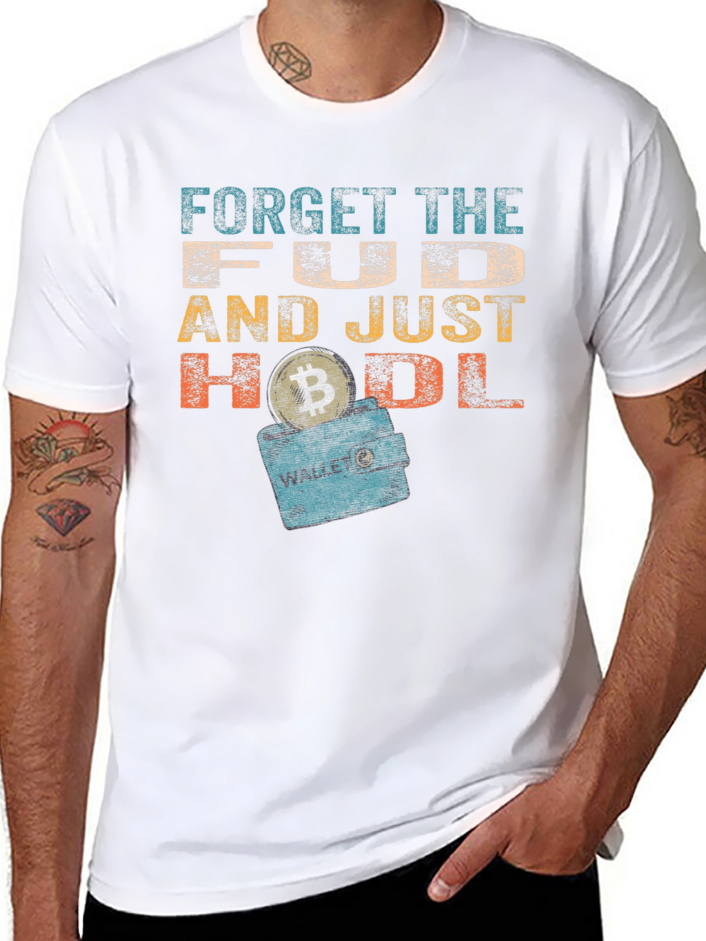 Bitcoin HODL T-Shirt - Crypto Investor Tee