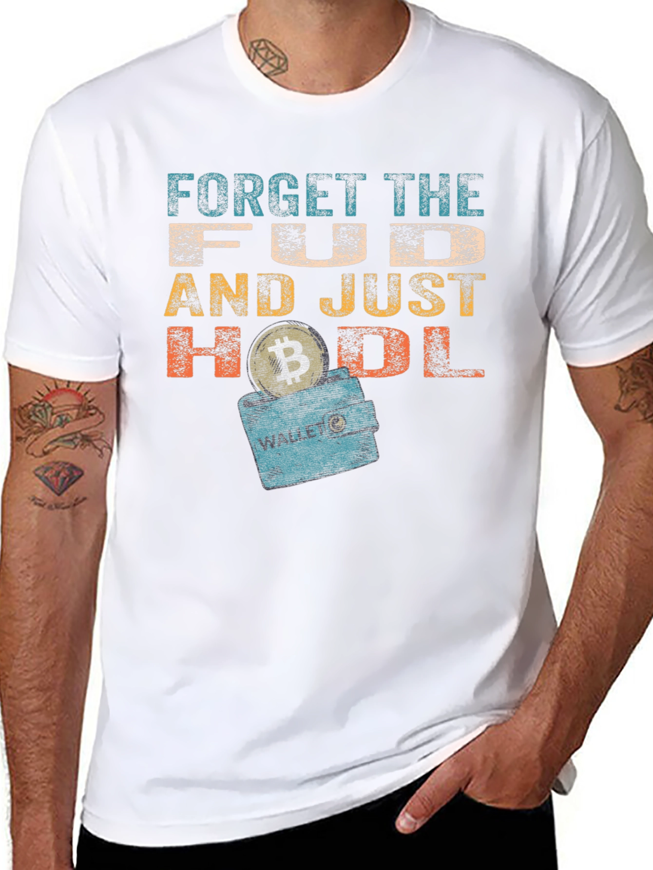 Bitcoin HODL T-Shirt - Crypto Investor Tee