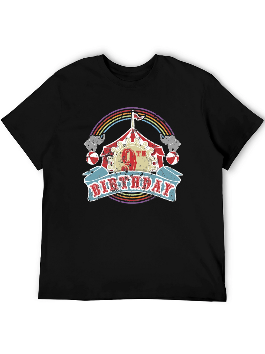 9th Birthday Circus T-Shirt