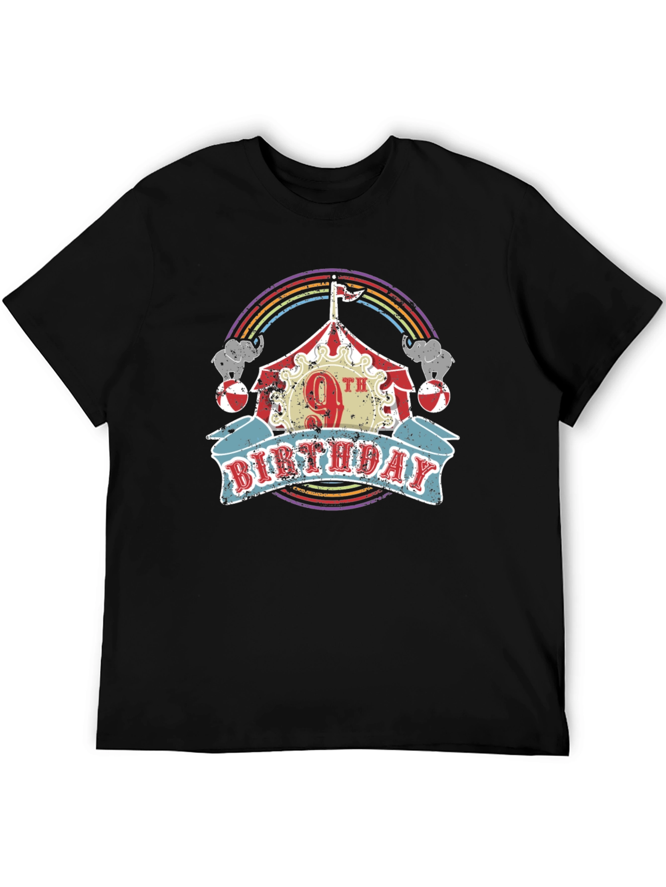 9th Birthday Circus T-Shirt