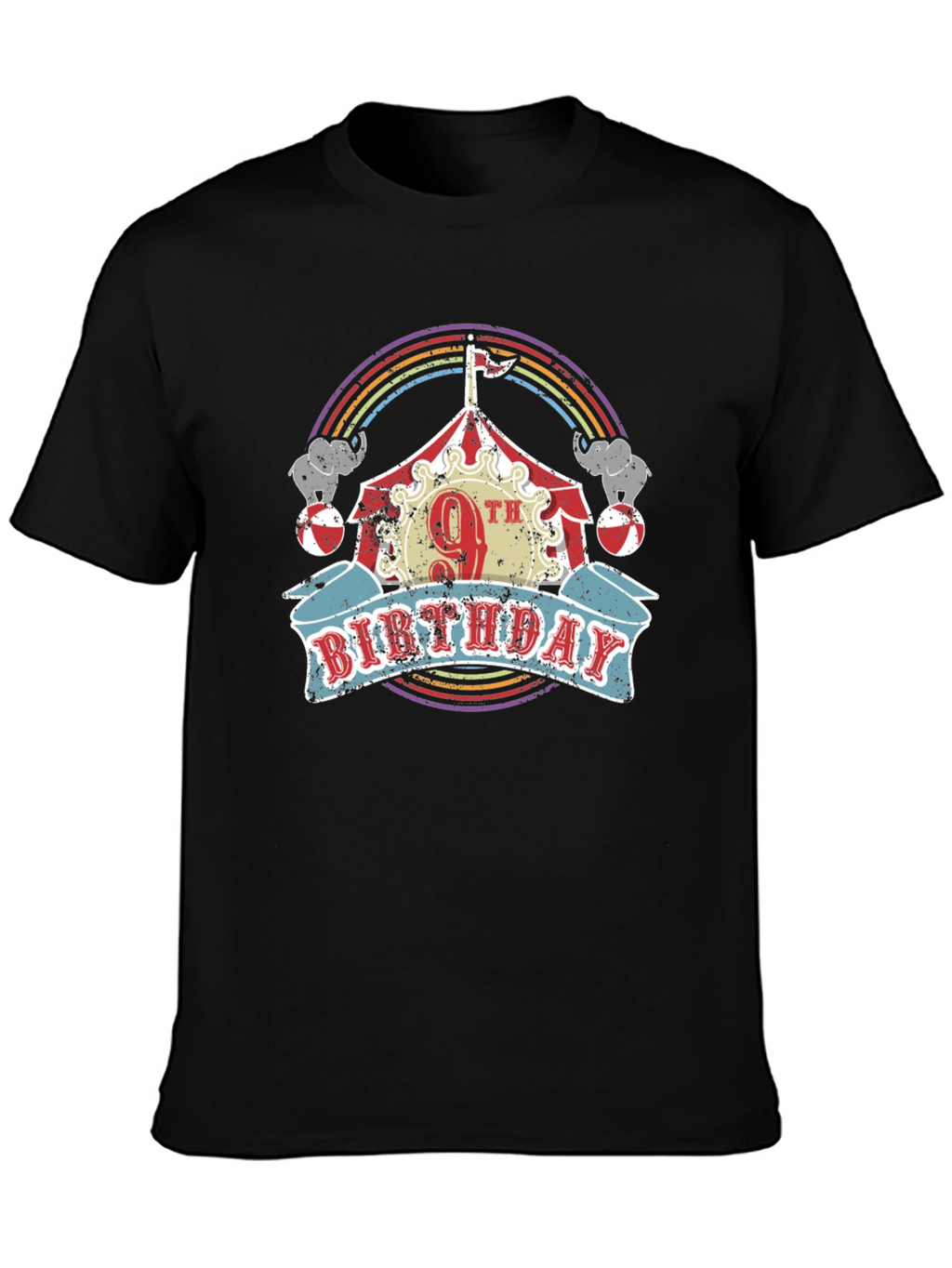 9th Birthday Circus T-Shirt