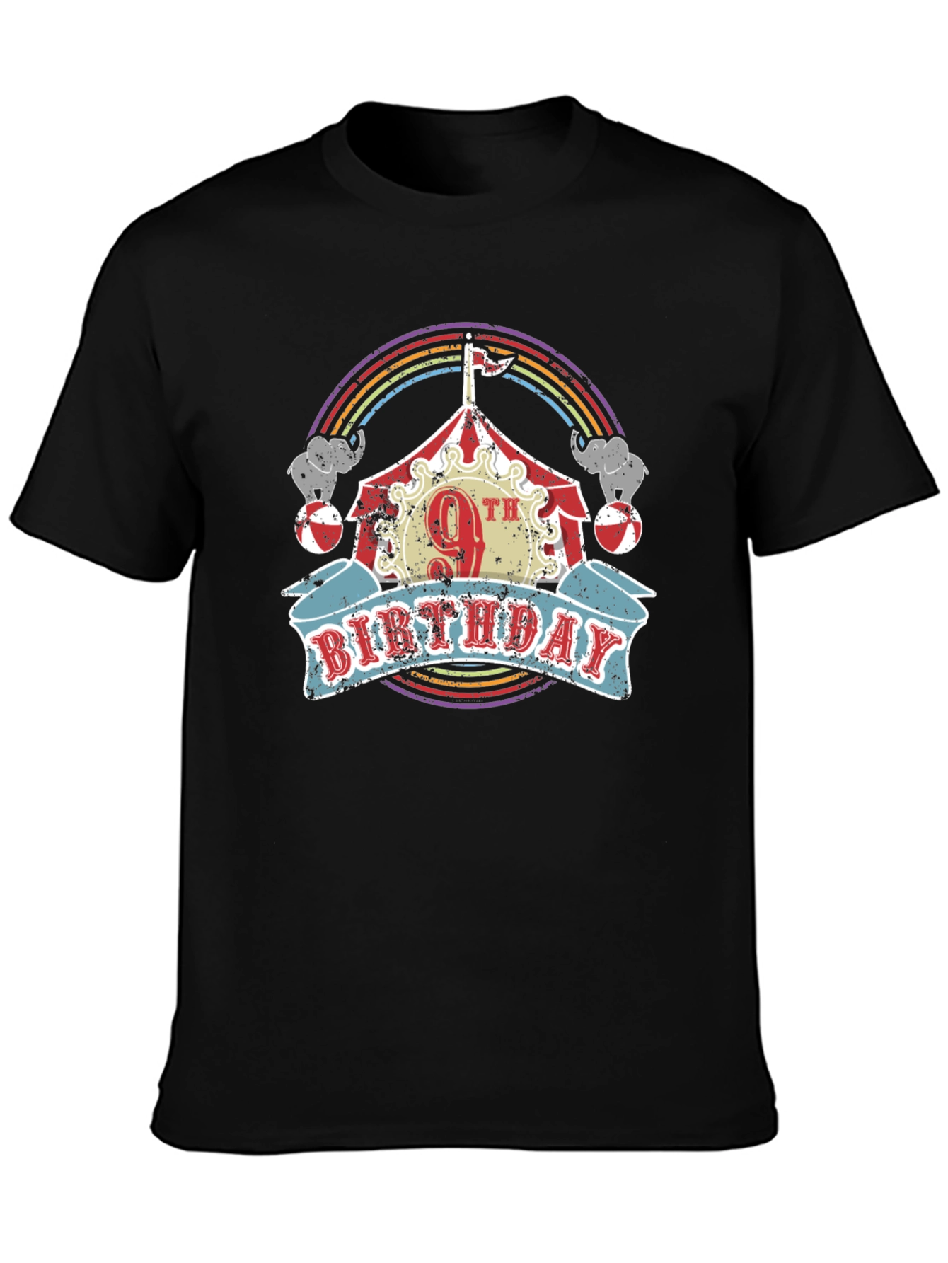 9th Birthday Circus T-Shirt