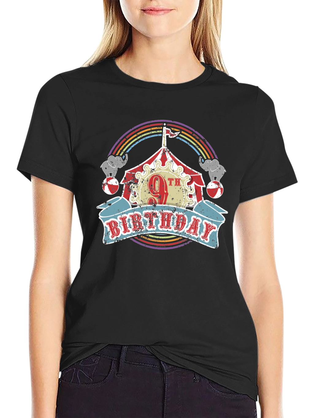 9th Birthday Circus T-Shirt