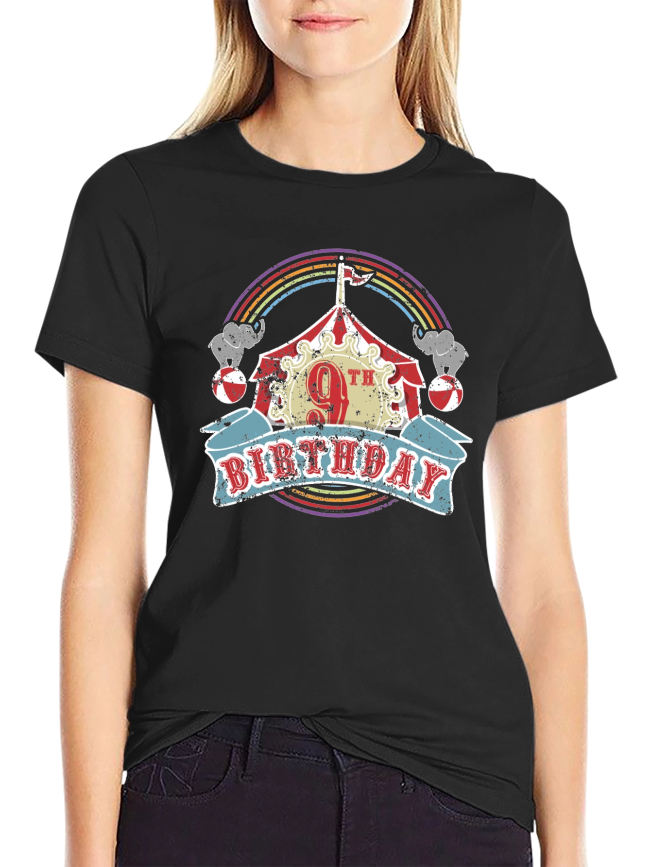 9th Birthday Circus T-Shirt