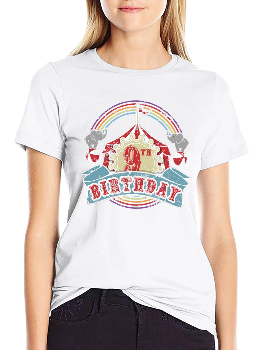 9th Birthday Circus T-Shirt