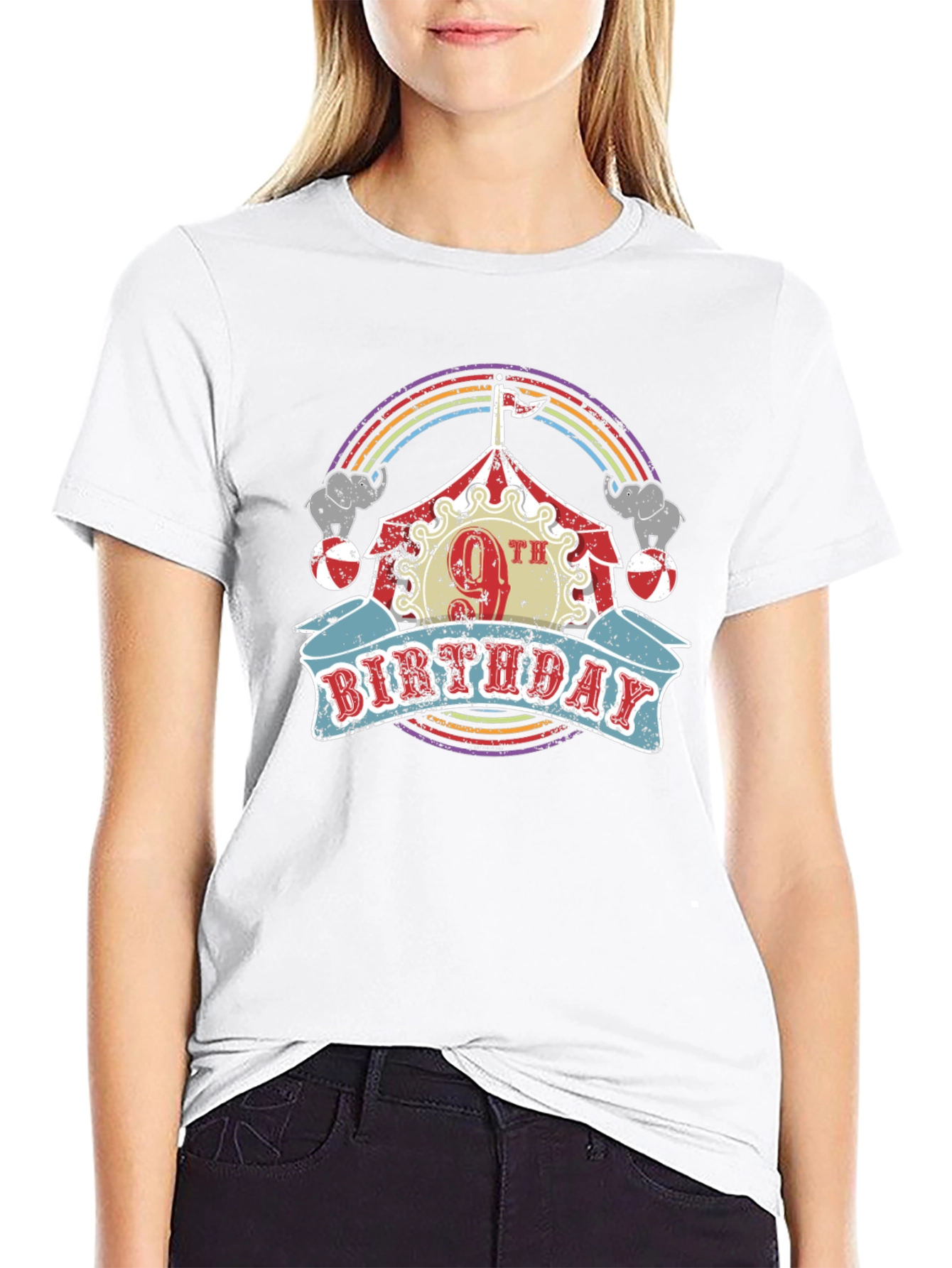 9th Birthday Circus T-Shirt