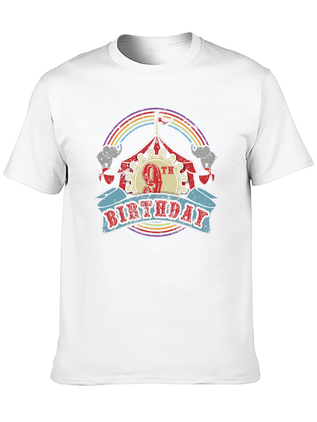9th Birthday Circus T-Shirt