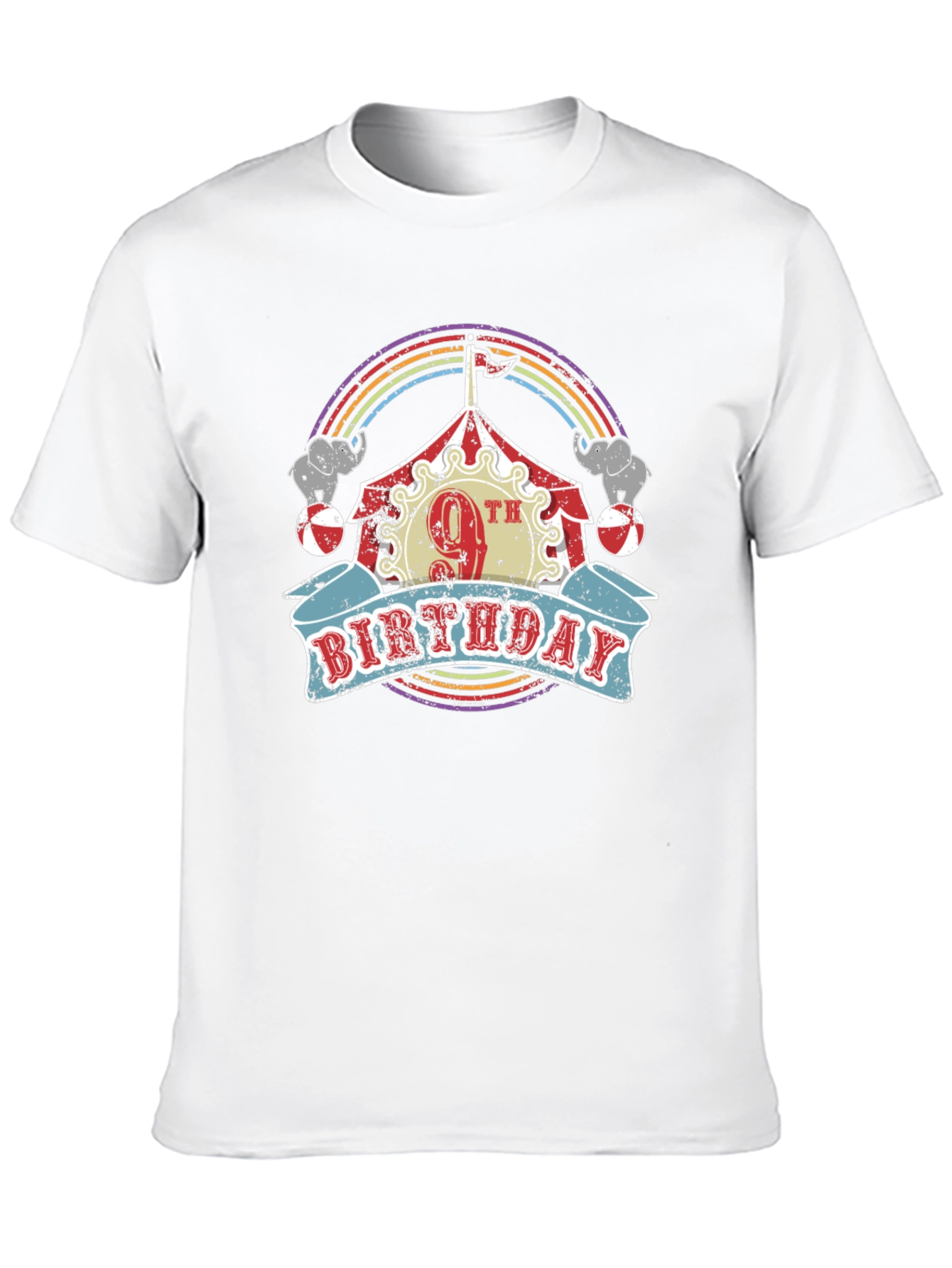 9th Birthday Circus T-Shirt