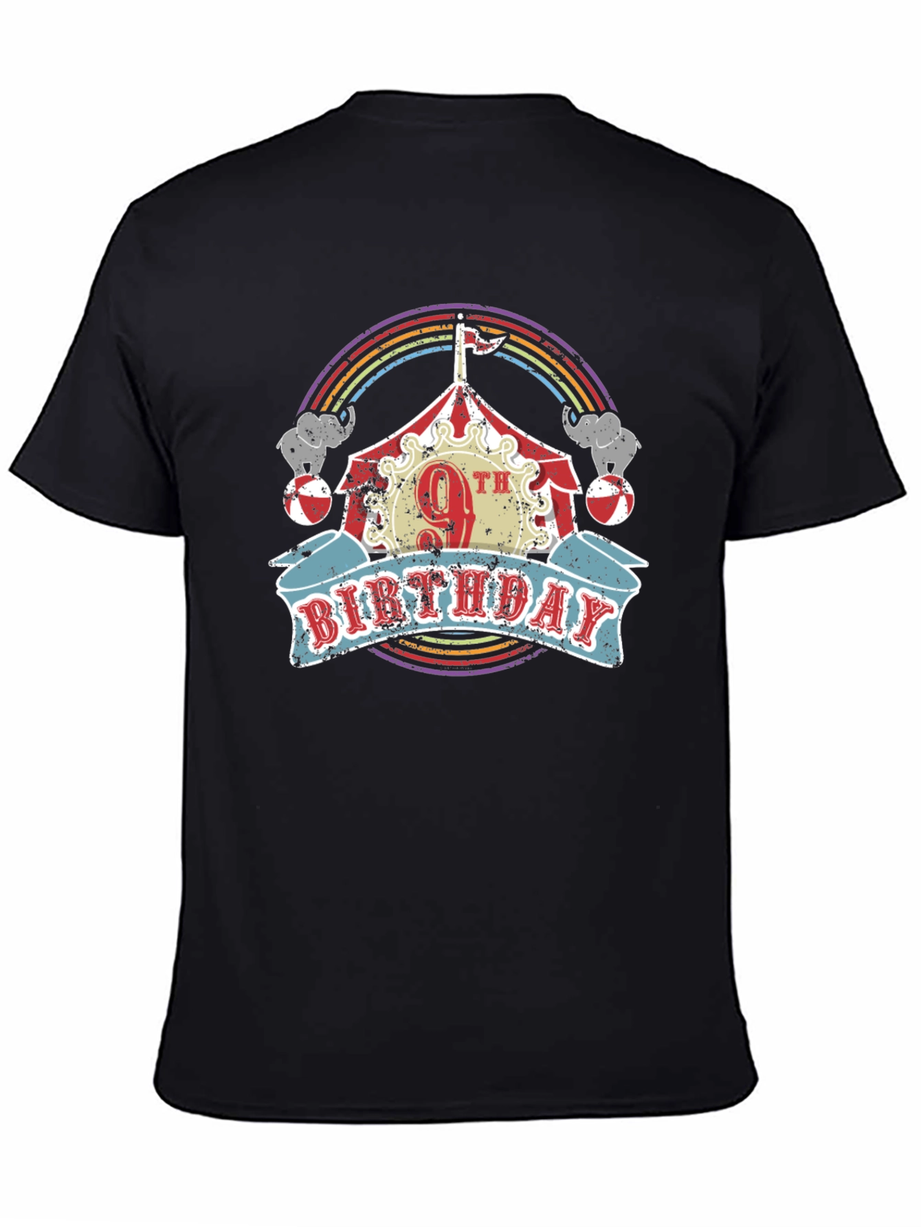 9th Birthday Circus T-Shirt