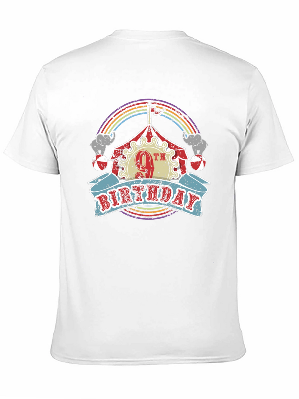9th Birthday Circus T-Shirt