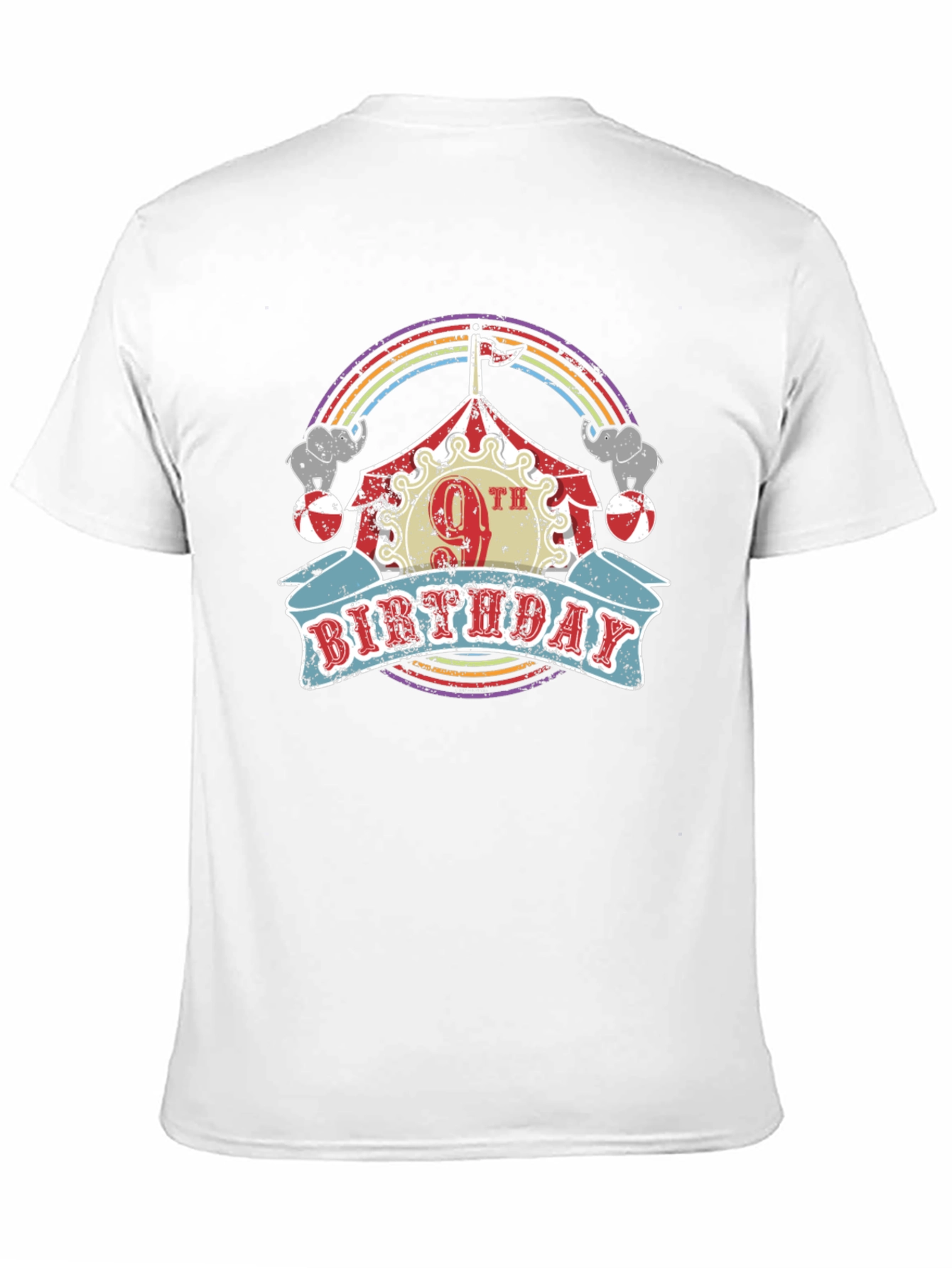 9th Birthday Circus T-Shirt