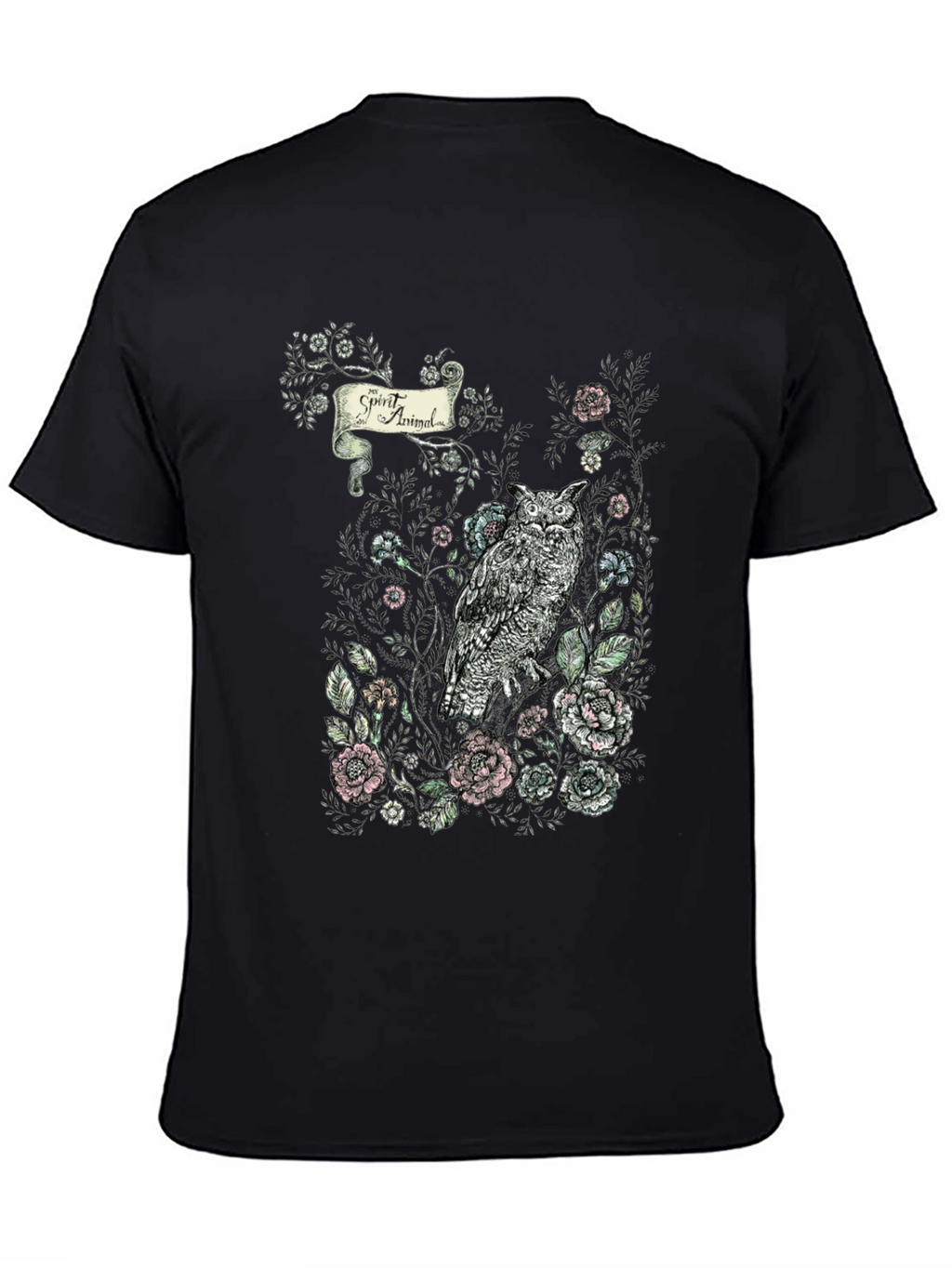 Owl Spirit Animal Graphic T-Shirt | Stylish Nature Tee
