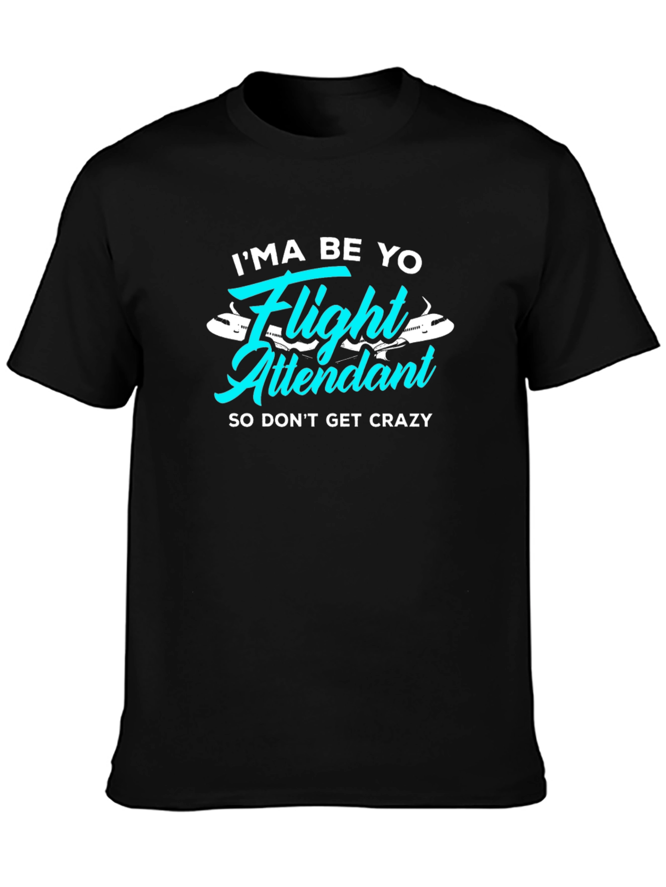 Flight Attendant T-Shirt - Funny Crew Tee