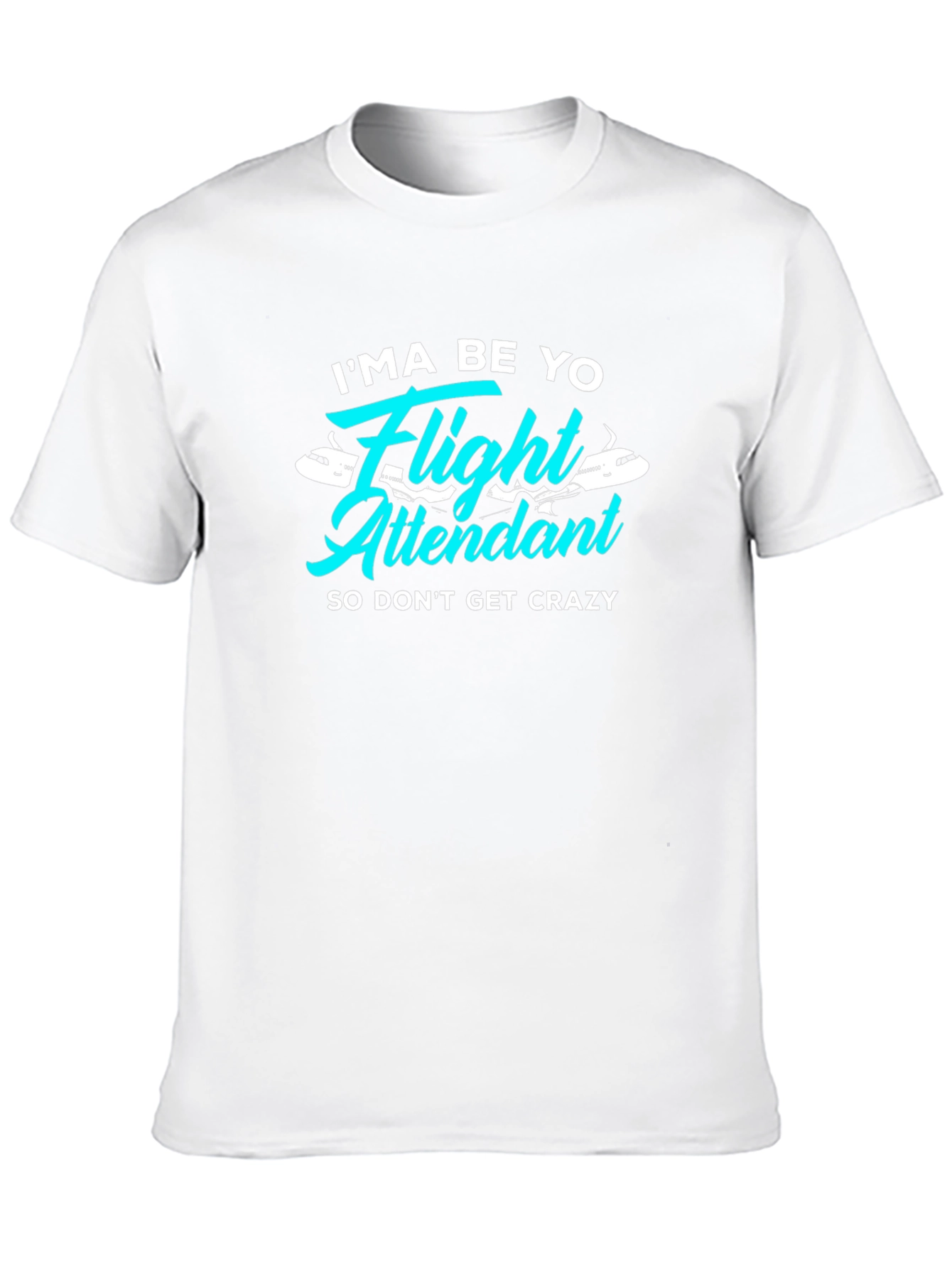 Flight Attendant T-Shirt - Funny Crew Tee