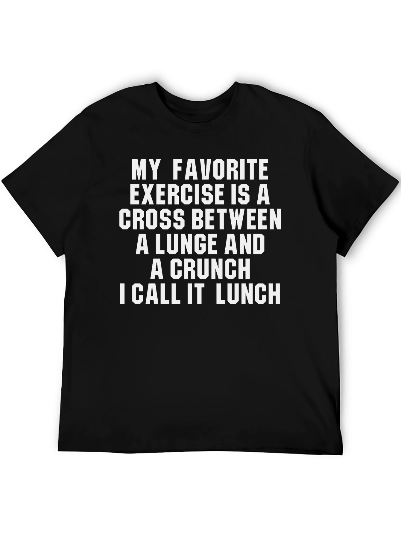 Funny Exercise Lunch T-Shirt