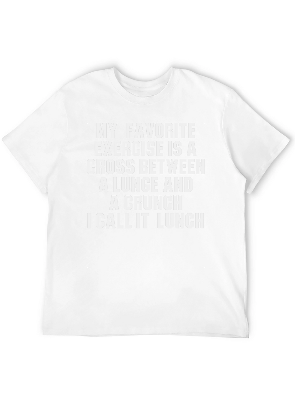 Funny Exercise Lunch T-Shirt