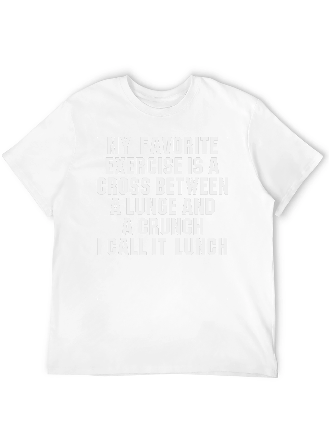 Funny Exercise Lunch T-Shirt