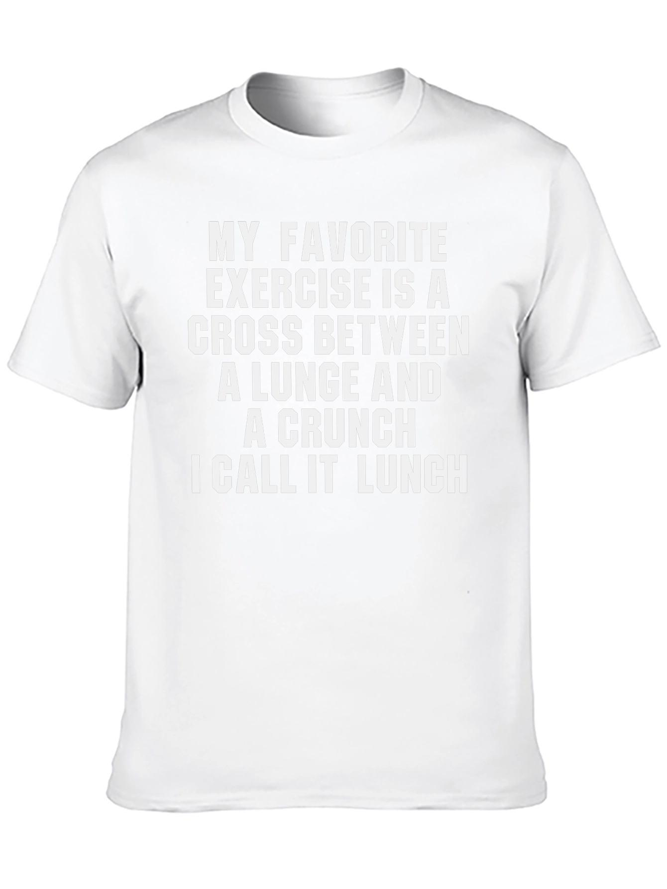 Funny Exercise Lunch T-Shirt