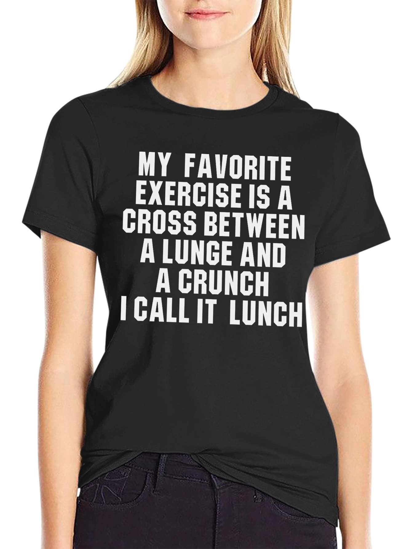 Funny Exercise Lunch T-Shirt