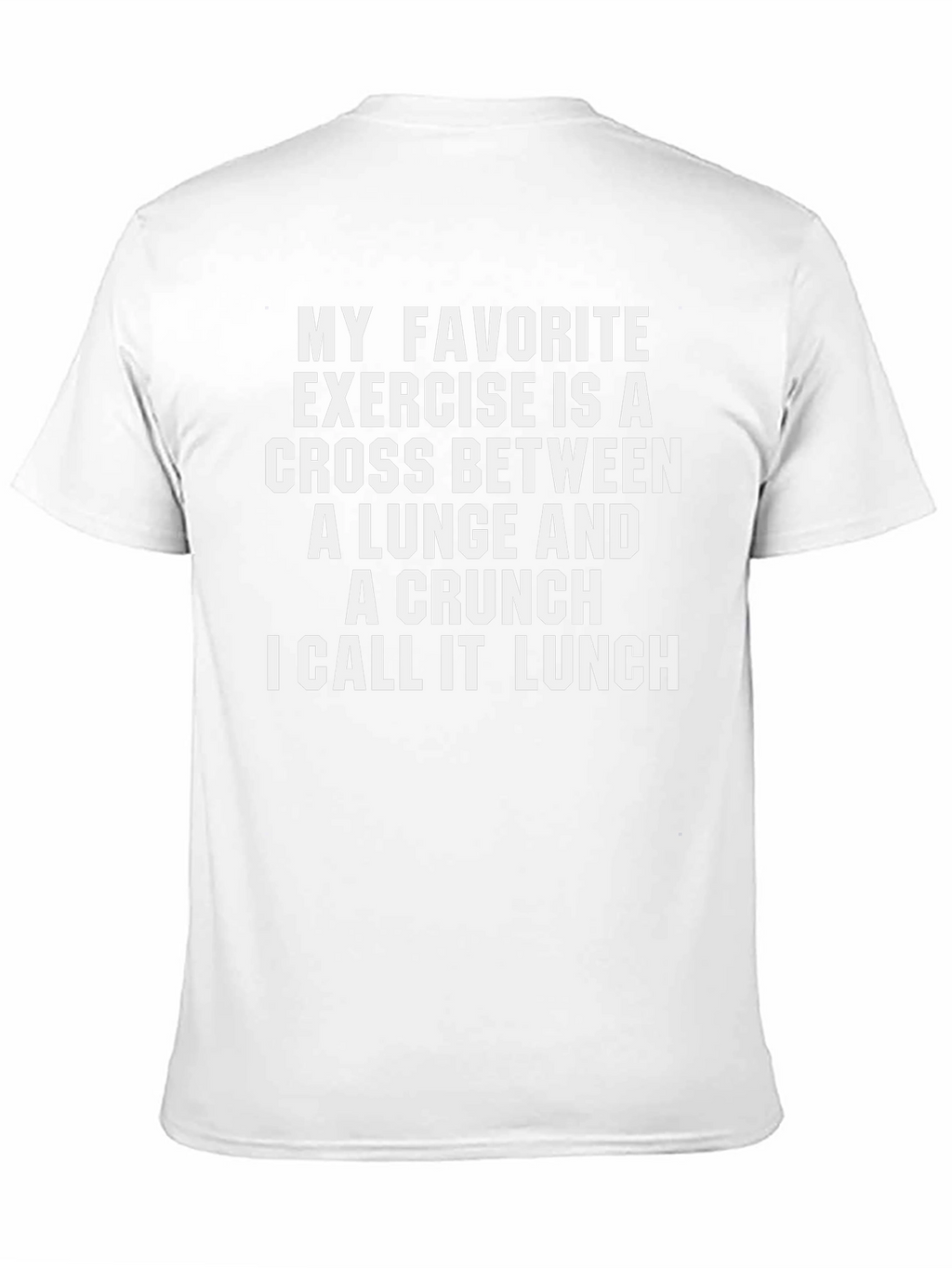 Funny Exercise Lunch T-Shirt