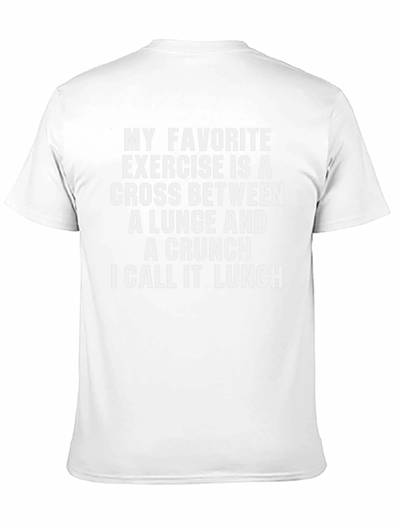 Funny Exercise Lunch T-Shirt