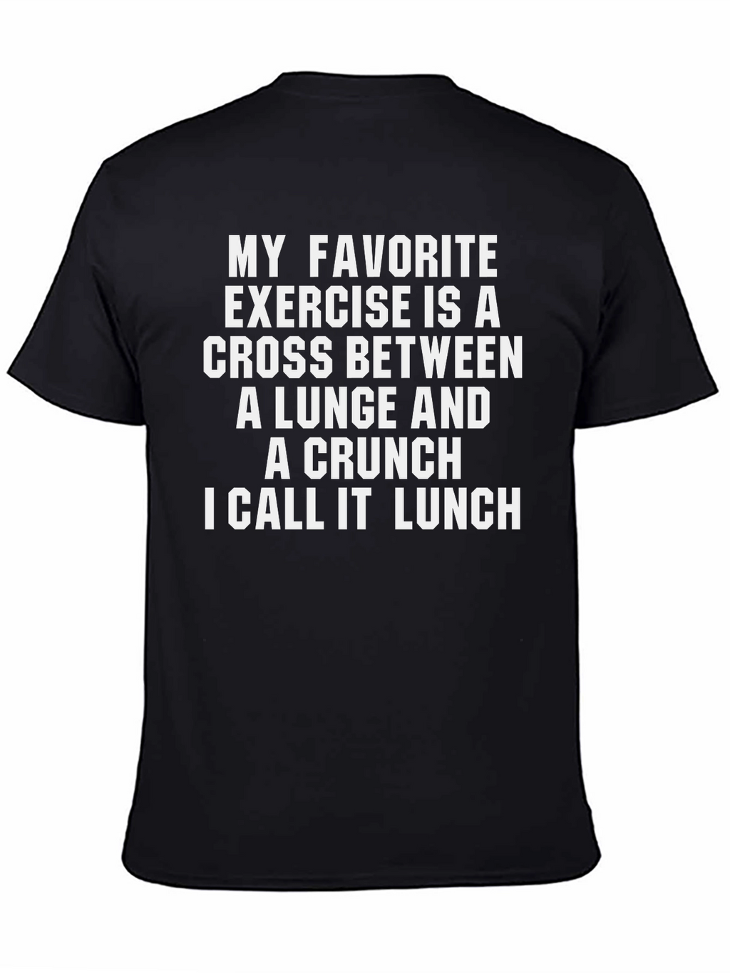 Funny Exercise Lunch T-Shirt