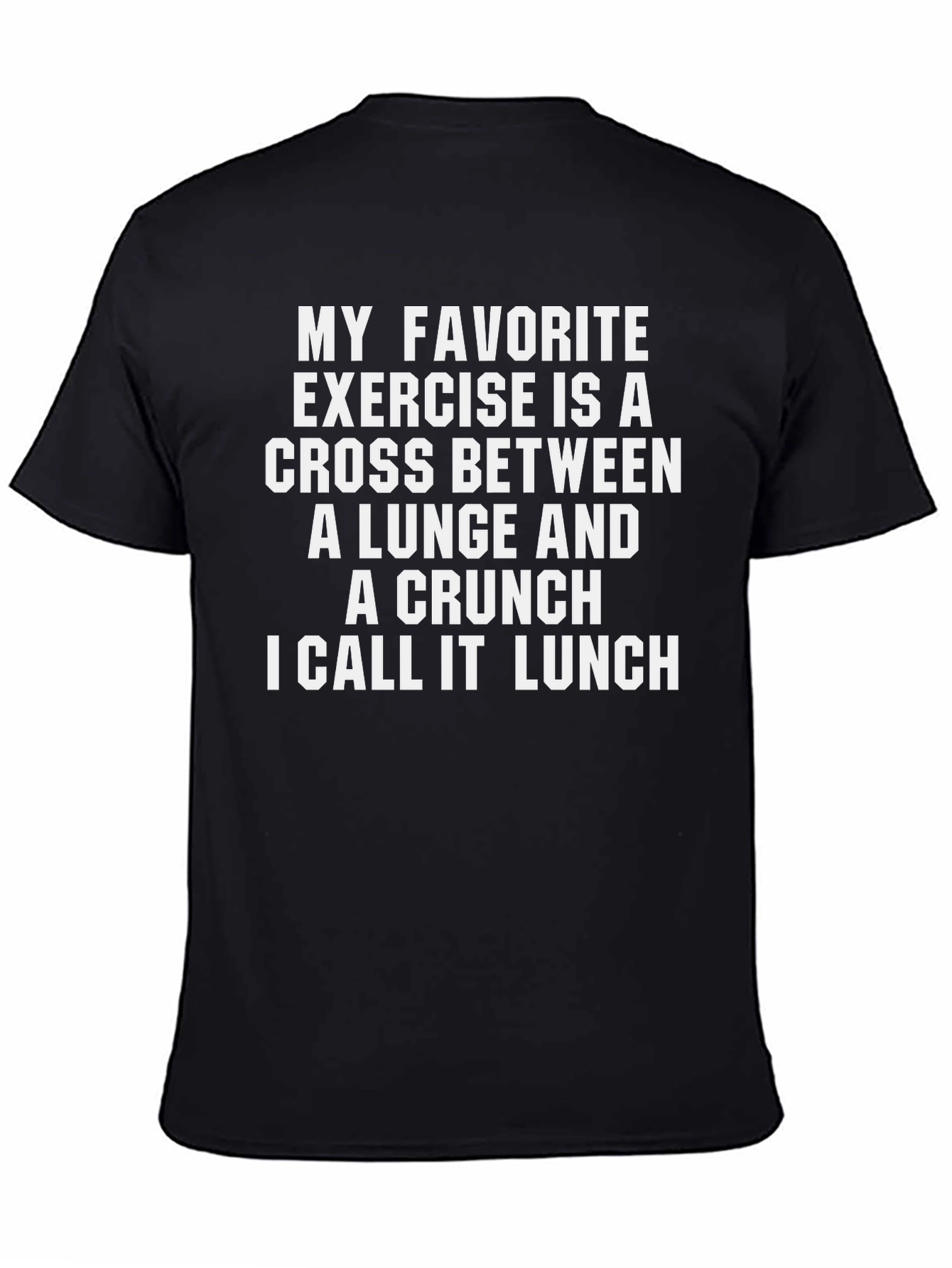 Funny Exercise Lunch T-Shirt