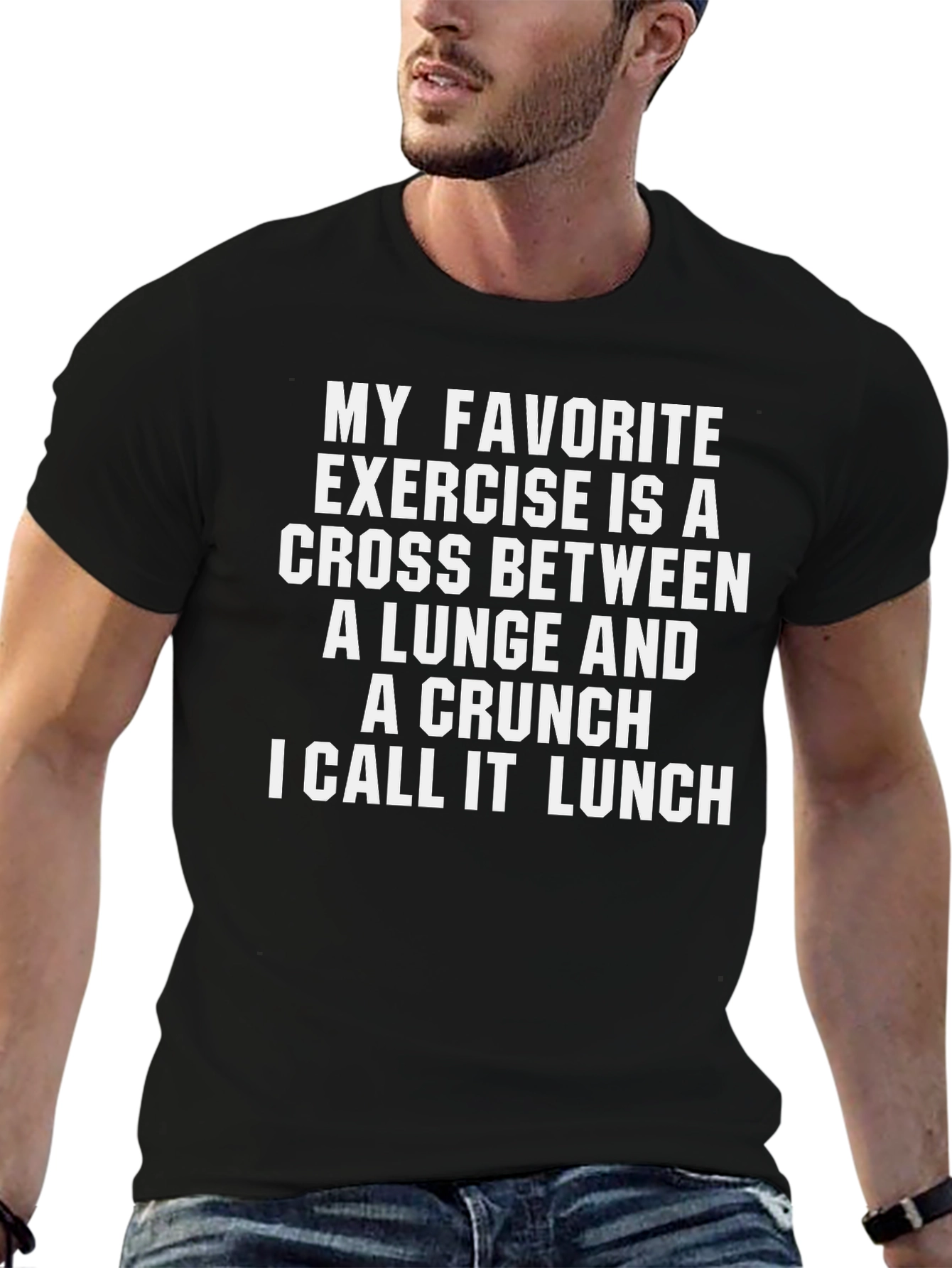 Funny Exercise Lunch T-Shirt