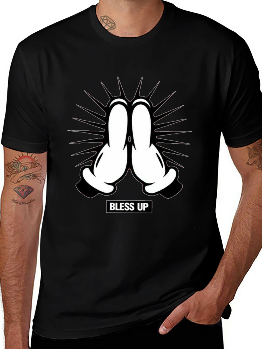Bless Up Graphic T-Shirt