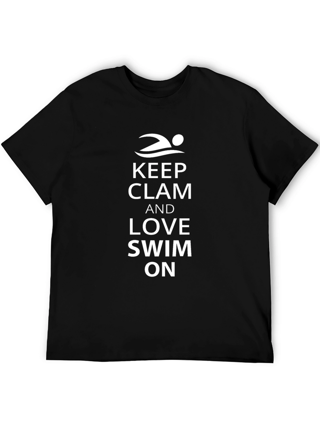 Keep Clam & Love Swim On T-Shirt