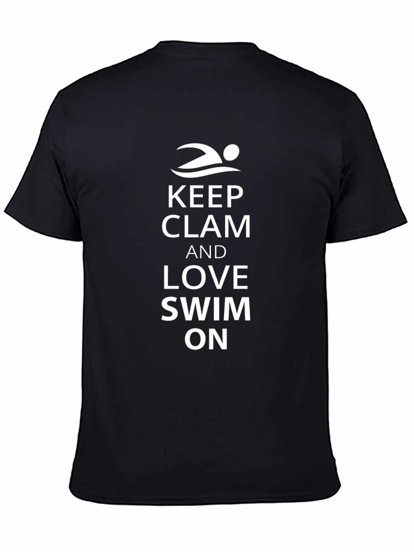 Keep Clam & Love Swim On T-Shirt