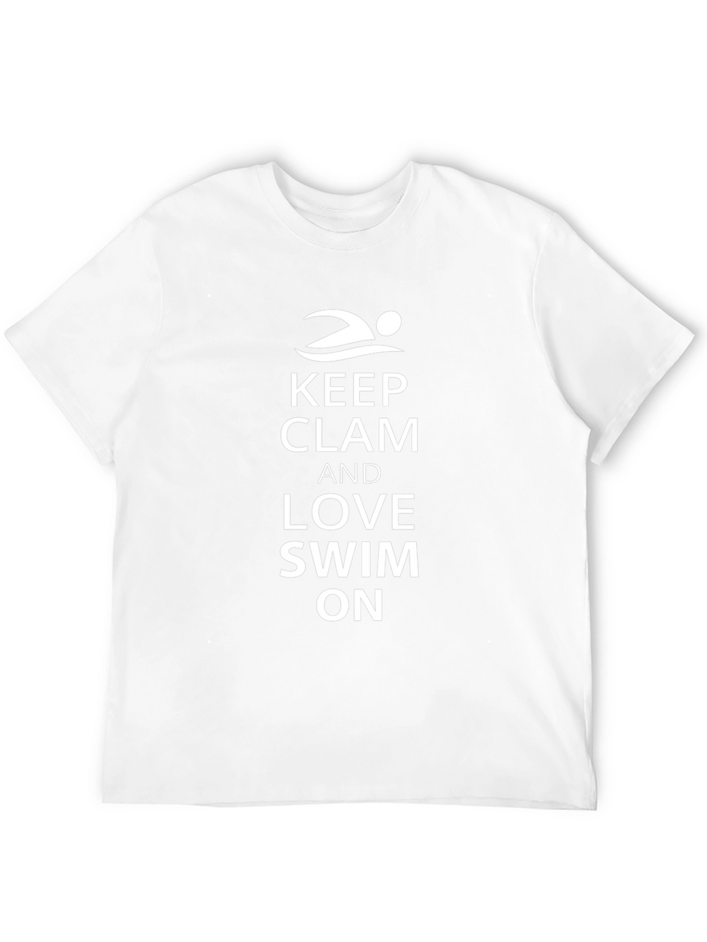 Keep Clam & Love Swim On T-Shirt