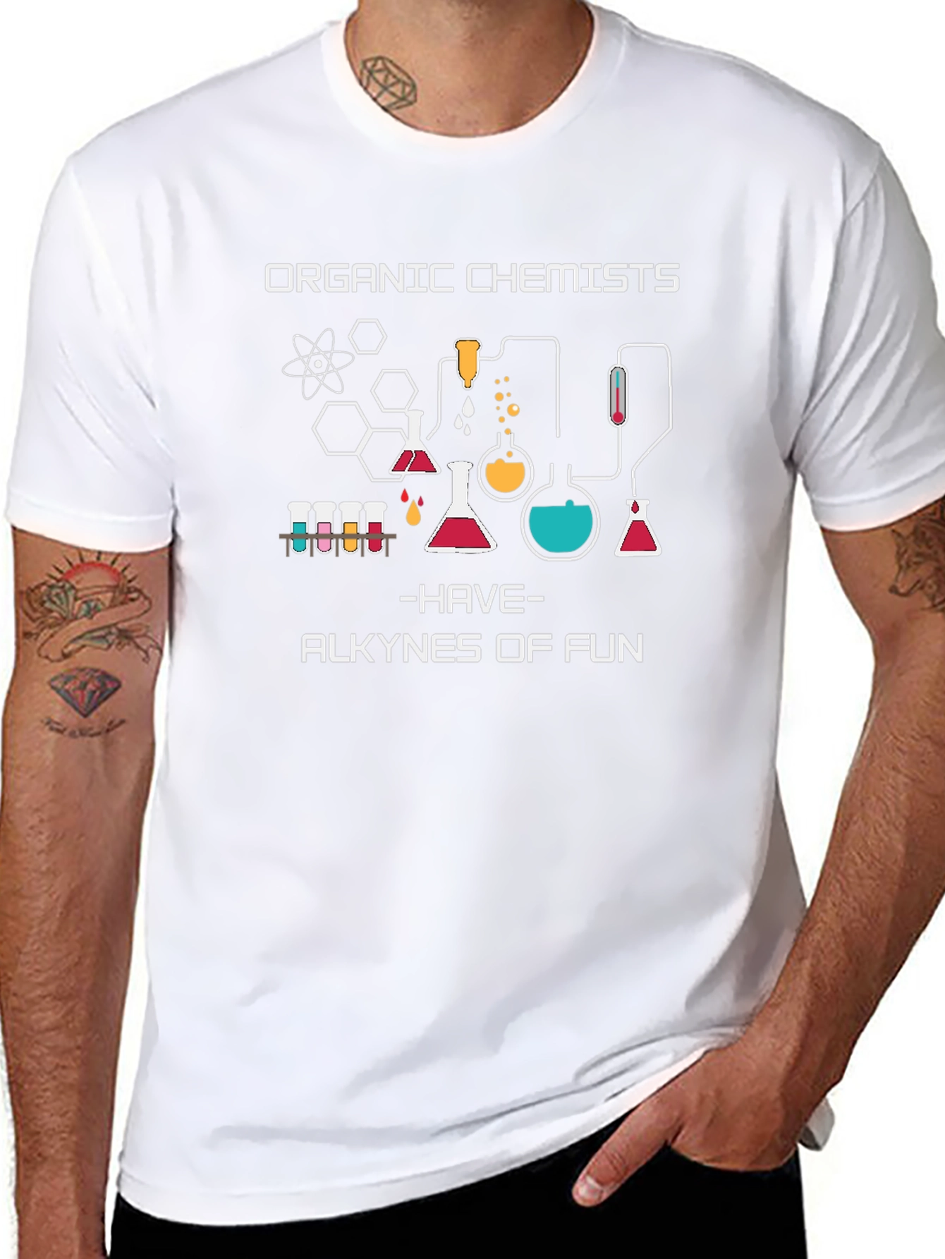 Organic Chemistry T-Shirt: Alkynes of Fun