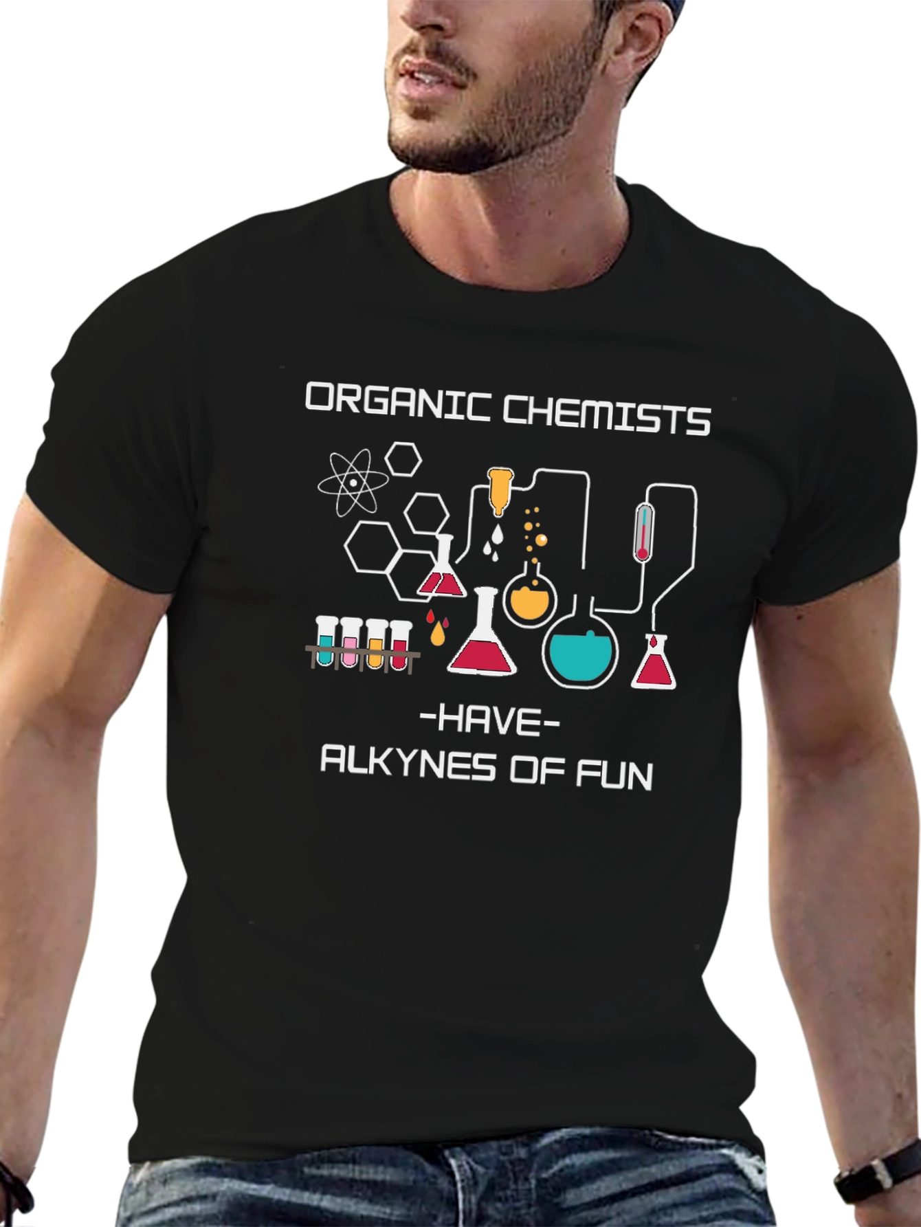 Organic Chemistry T-Shirt: Alkynes of Fun