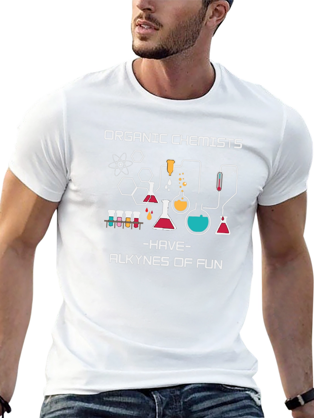 Organic Chemistry T-Shirt: Alkynes of Fun