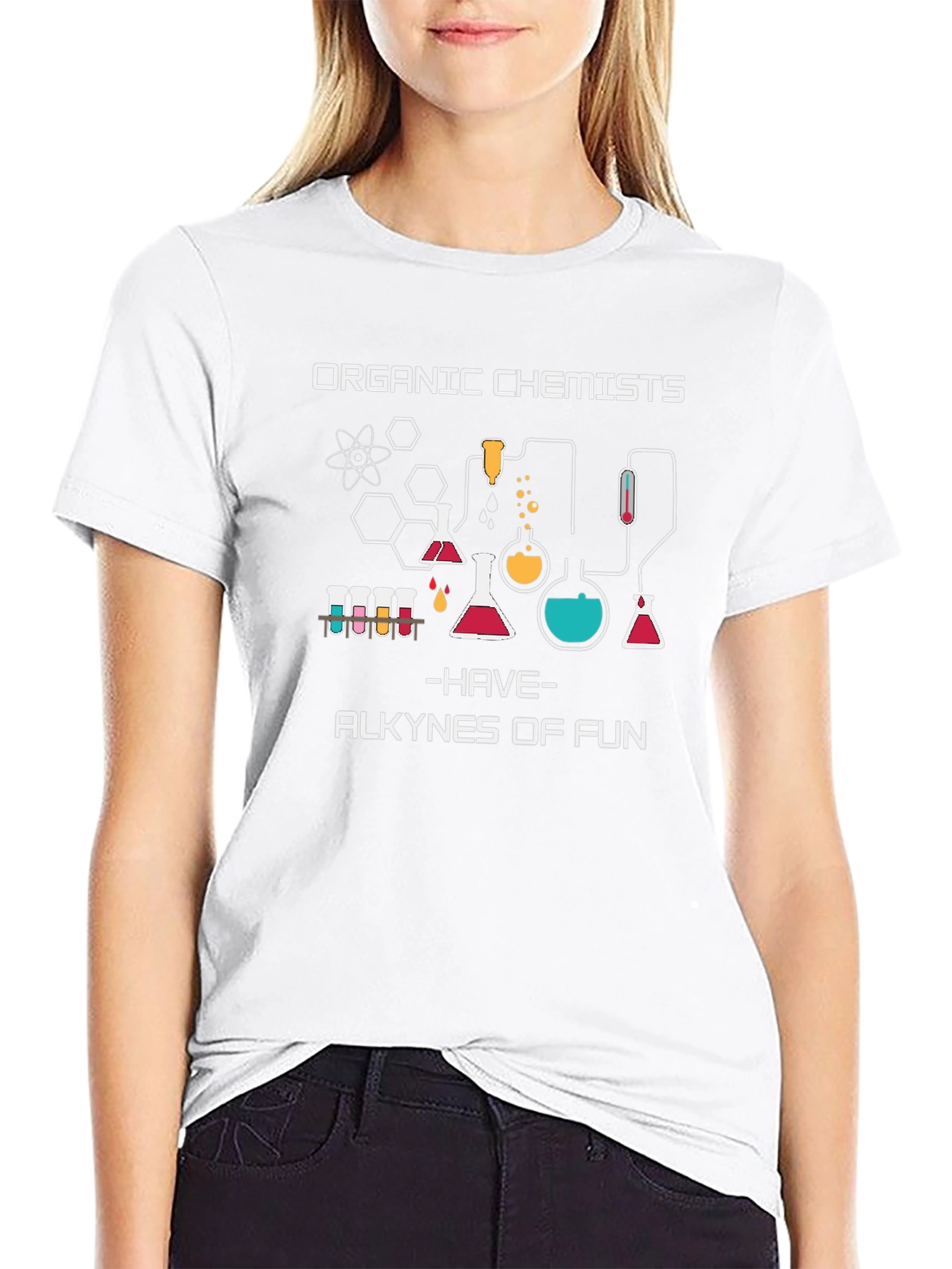Organic Chemistry T-Shirt: Alkynes of Fun