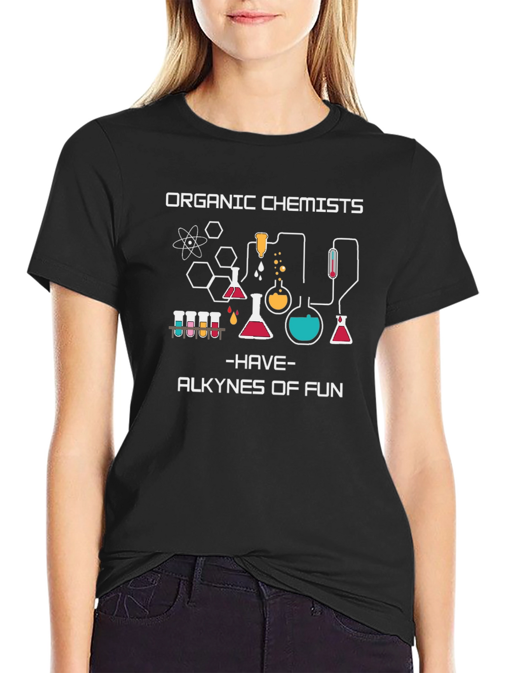 Organic Chemistry T-Shirt: Alkynes of Fun