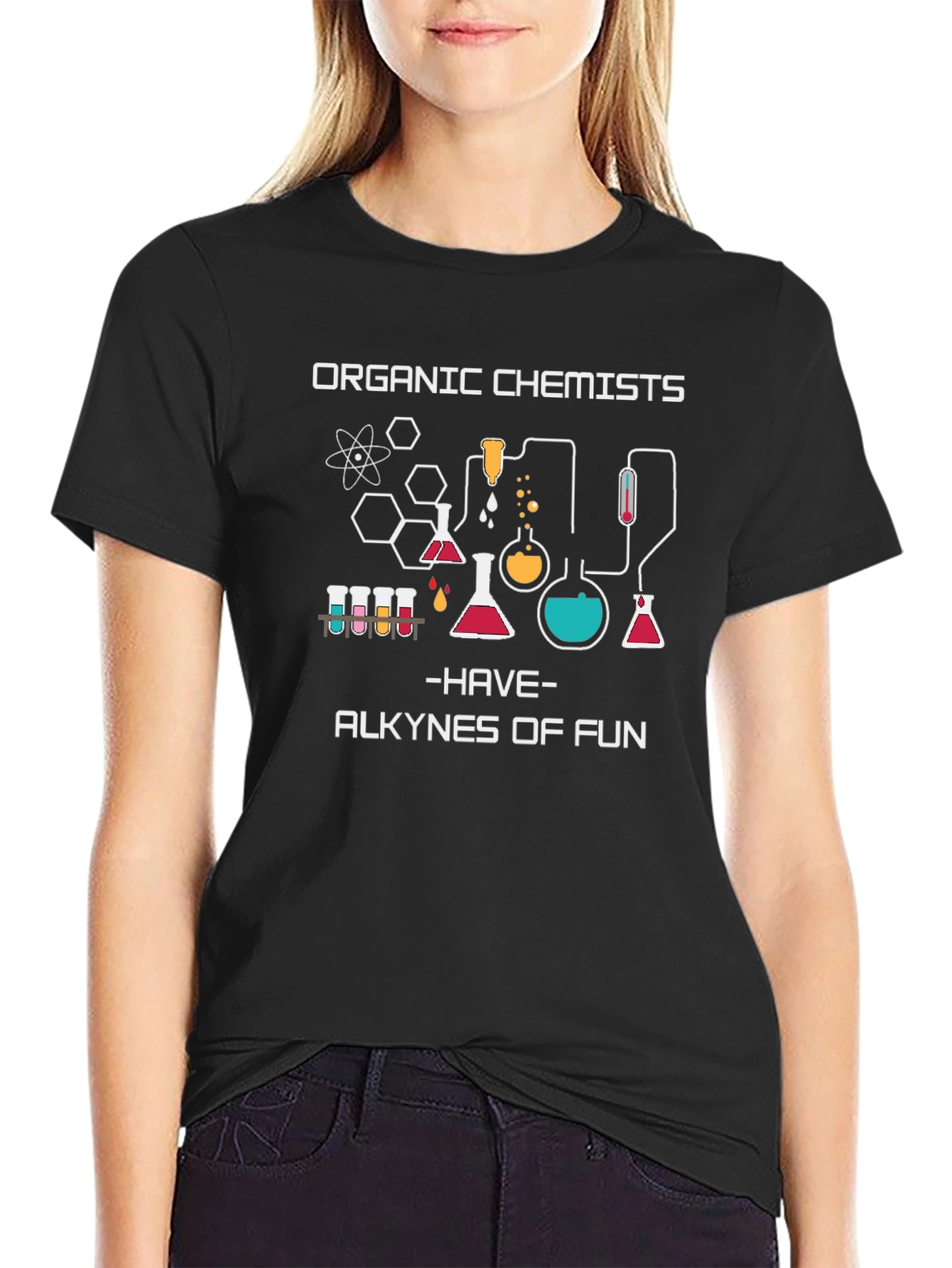Organic Chemistry T-Shirt: Alkynes of Fun