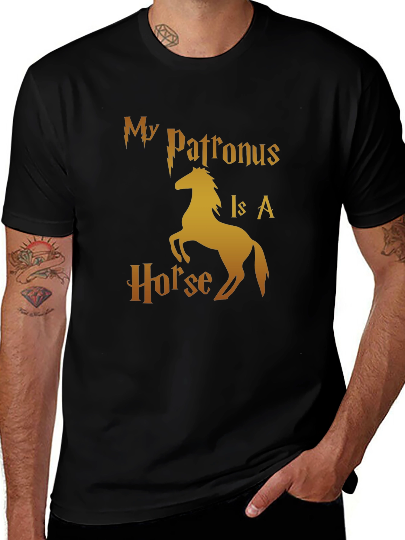My Patronus Is A Horse T-Shirt - Harry Potter Inspired