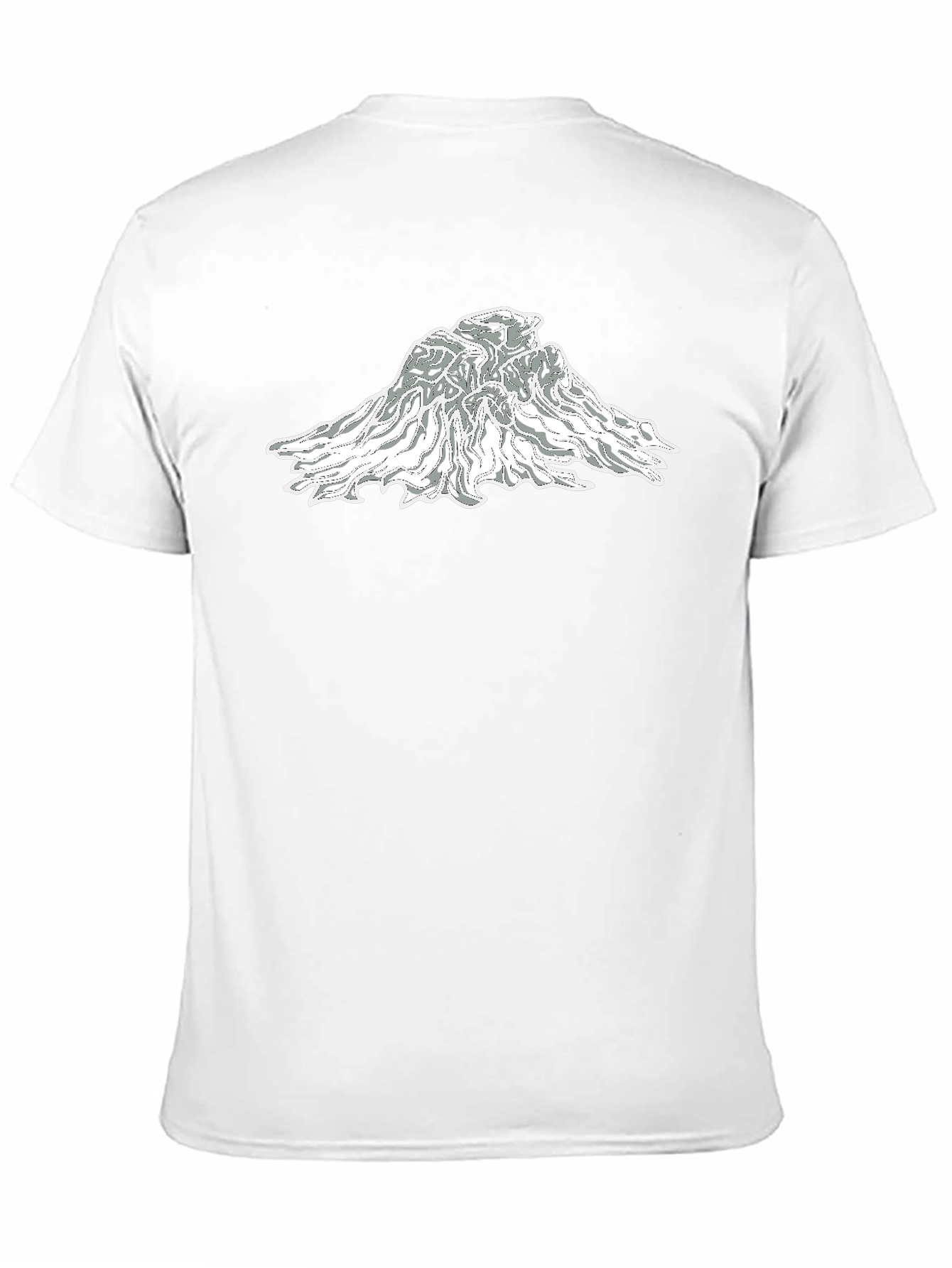 Mountain Graphic Black T-Shirt