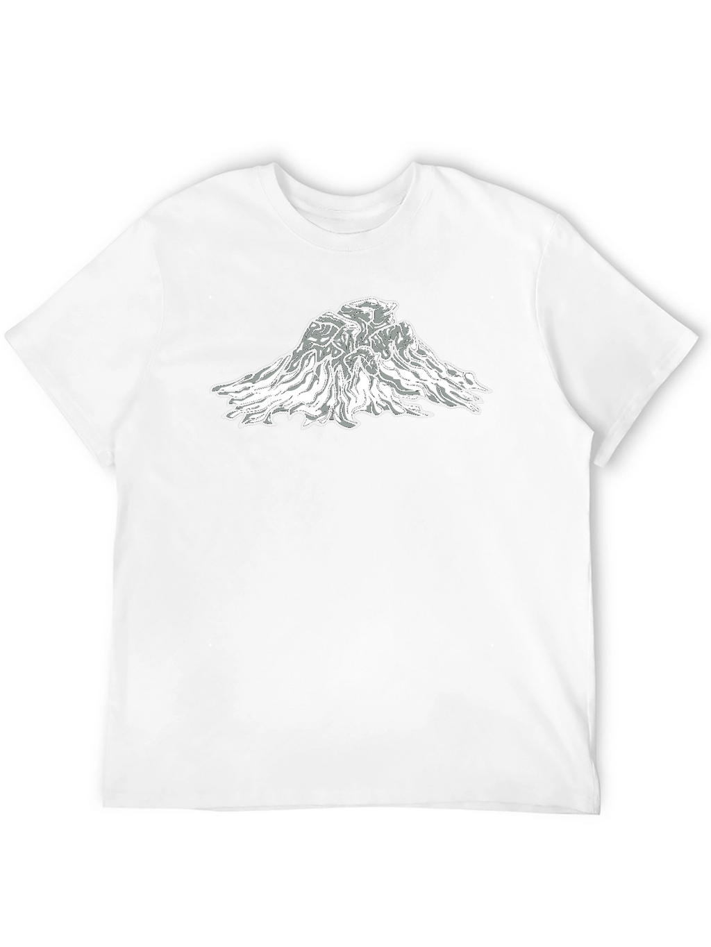 Mountain Graphic Black T-Shirt